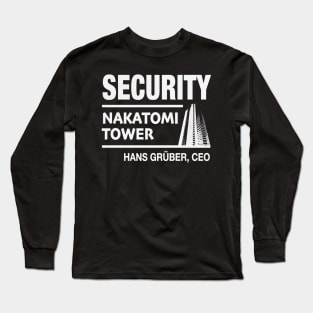 Nakatomi Tower : Die Hard Long Sleeve T-Shirt